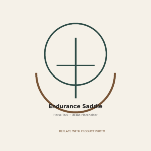 Endurance Saddle - equestrian product
