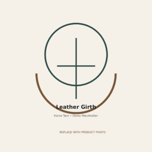 Leather Girth - equestrian product
