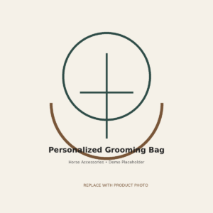 Personalized Grooming Bag - equestrian product