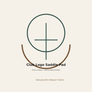 Club Logo Saddle Pad - equestrian product